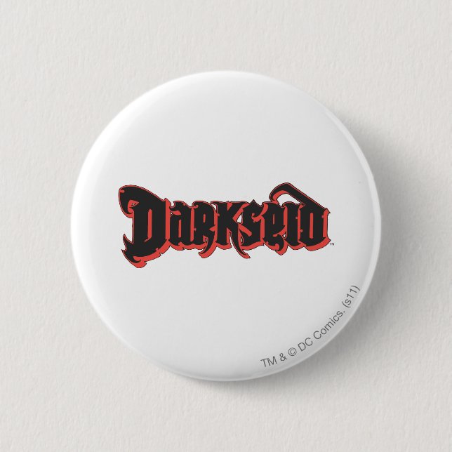 Darkseid Logo 6 Cm Round Badge (Front)