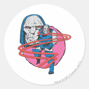 Darkseid Shoots Omega Beams Classic Round Sticker