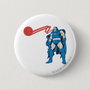 Darkseid Uses Psionic Powers 6 Cm Round Badge