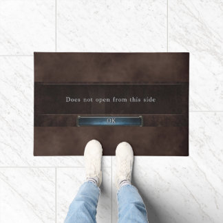 Darksouls doormat, Does not open from this side,  Doormat