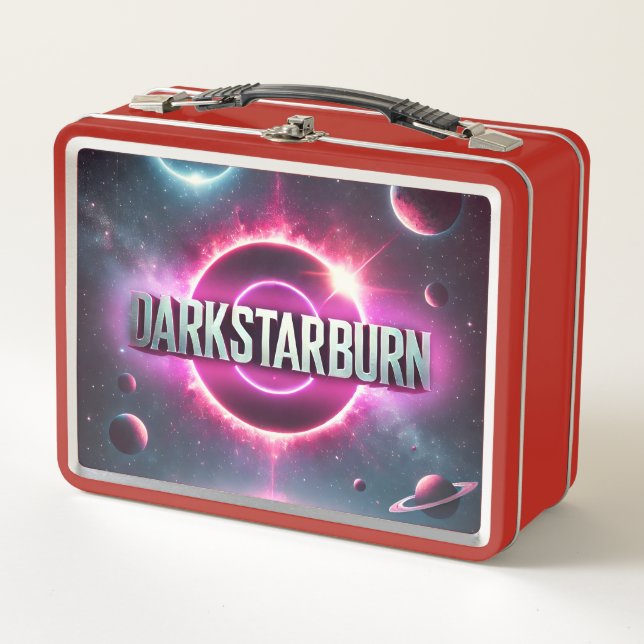 DarkStarBurn 2025 Space Lunch box (Front)