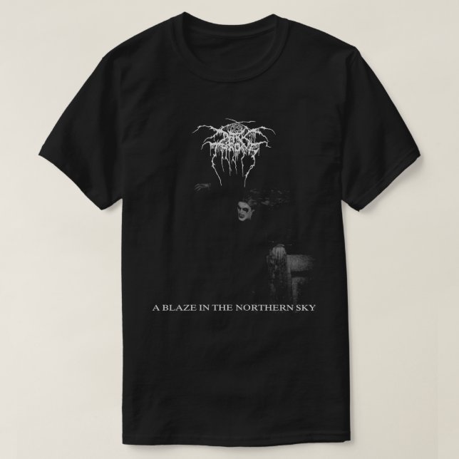 Darkthrone A Blaze In The Northern Sky T-Shirt (Design Front)