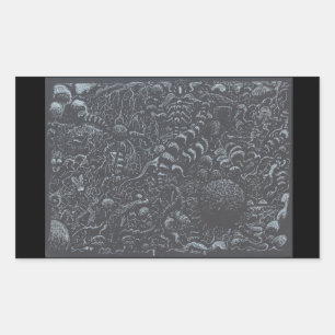 Darkworld, by Brian Benson Rectangular Sticker