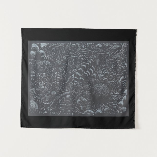 Darkworld, by Brian Benson. Tapestry (Front (Horizontal))