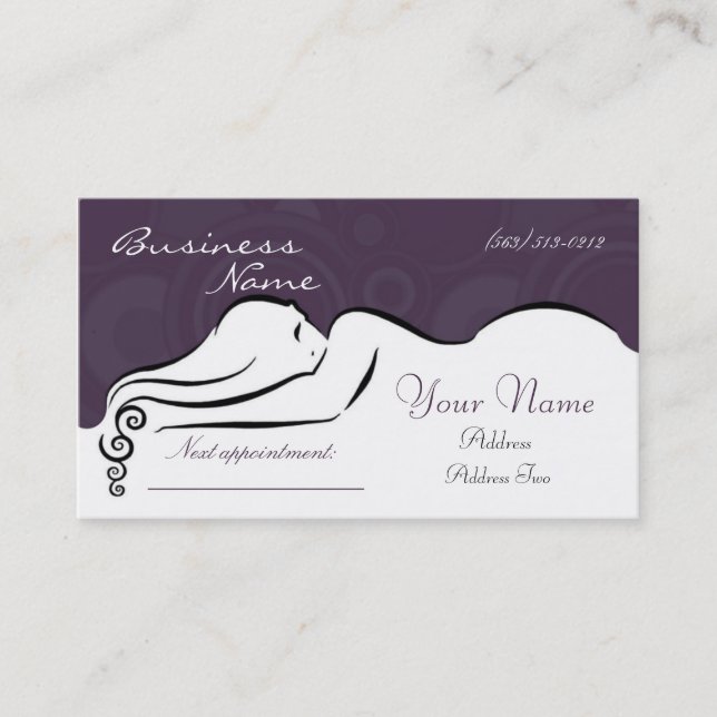 Darla's  Business Cards (Front)