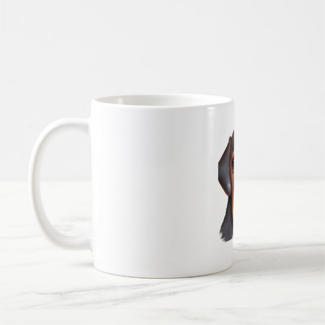 Darling Dachshund   Coffee Mug (Left)