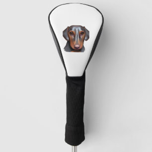 Darling Dachshund   Golf Head Cover