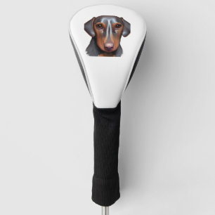 Darling Dachshund   Golf Head Cover