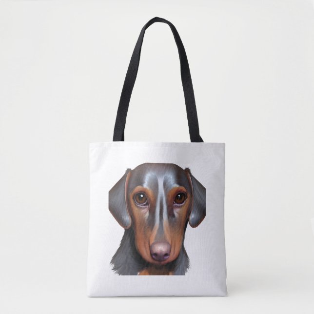 Darling Dachshund   Tote Bag (Front)