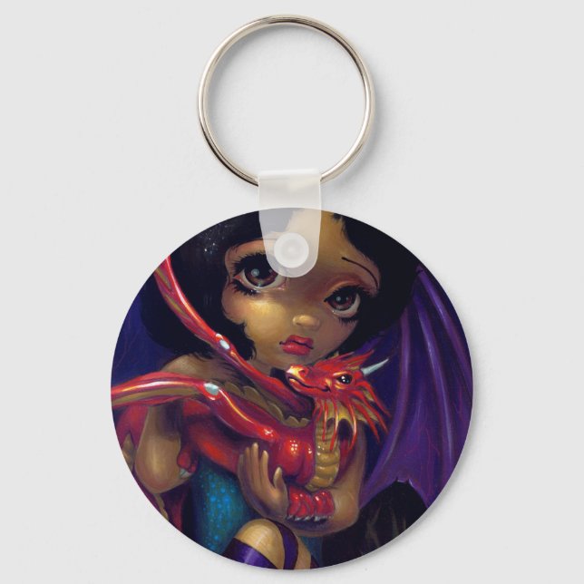 "Darling Dragonling I" Keychain (Front)