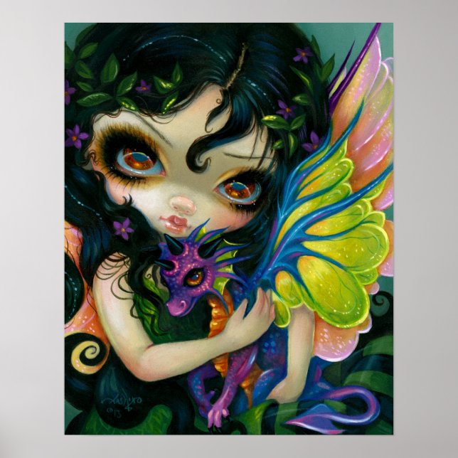 Darling Dragonling V ART PRINT Dragon Fairy (Front)