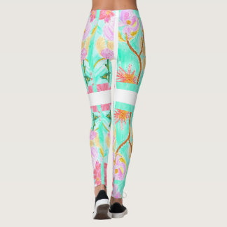 Darling Floral Leggings by Ariella & Lily Designs