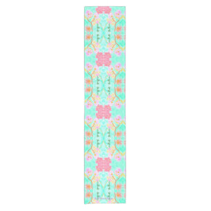 Darling Floral Table Runner, Ariella & Lily Desig Short Table Runner