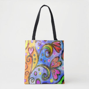 Darling Floral Tote Bag