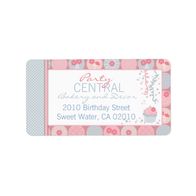 Darling Girl Business Address Label (Front)