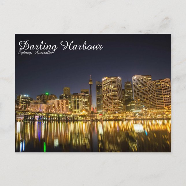 Darling Harbour, Sydney - Postcard (Front)