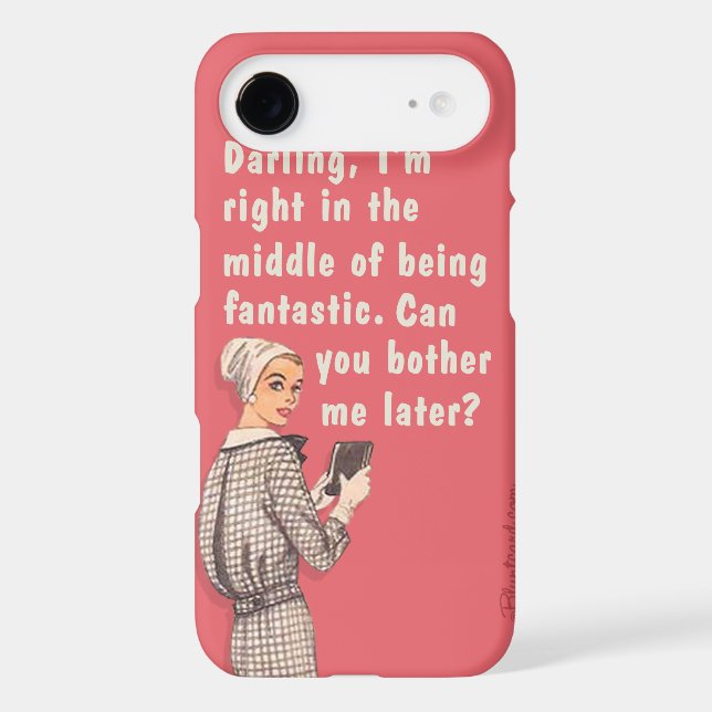 Darling I'm fantastic Case-Mate iPhone Case (Back)