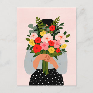 Darling Valentine II Postcard