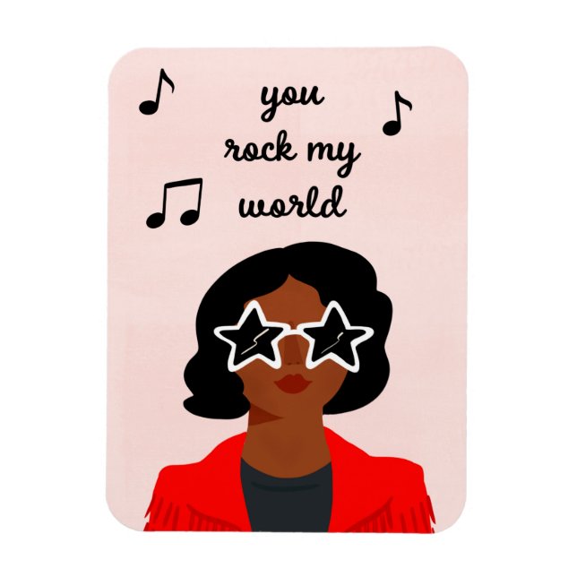 Darling Valentine III Magnet (Vertical)