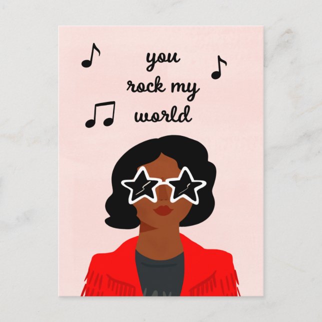 Darling Valentine III Postcard (Front)