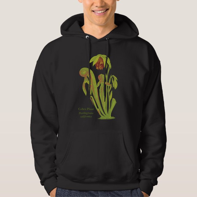 Darlingtonia californica, Carnivorous Plant Hoodie (Front)