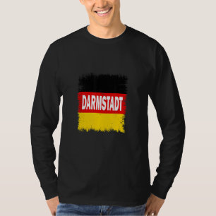Darmstadt   Germany With German Flag T-Shirt
