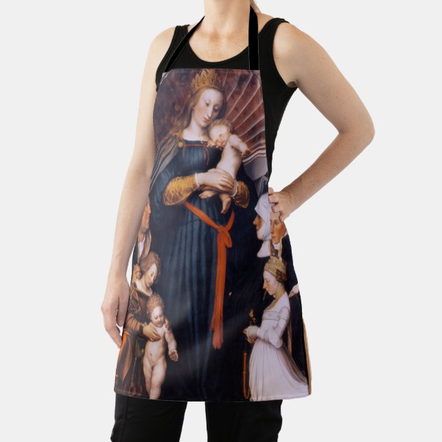 Darmstadt Madonna, Holbein the Younger Apron (Insitu)