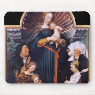 Darmstadt Madonna, Holbein the Younger Mouse Mat
