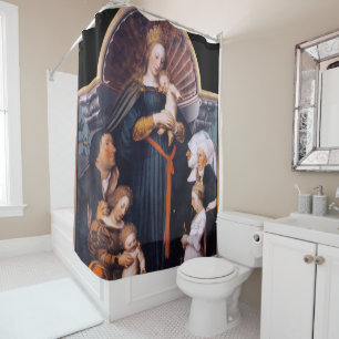 Darmstadt Madonna, Holbein the Younger Shower Curtain