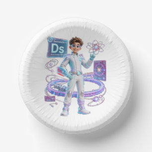  Darmstadtium (Ds) – Atomic Number 110   ATOMIVRA Paper Plate