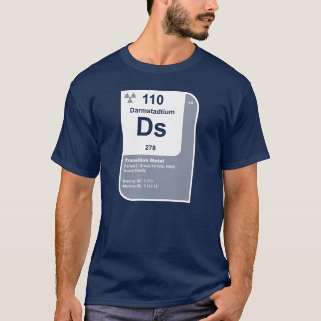 Darmstadtium (Ds) T-Shirt (Front)