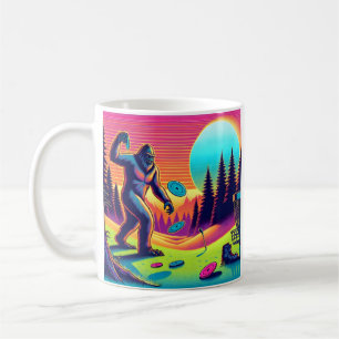 Darn Trees   Bigfoot Disc Golf Humour Coffee Mug