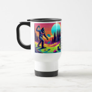 Darn Trees   Bigfoot Disc Golf Humour Travel Mug
