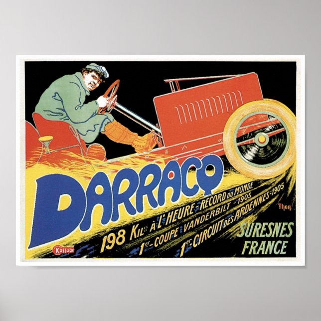 Darraco Automobile Poster (Front)