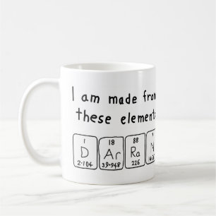 Darran periodic table name mug
