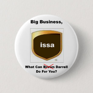 Darrell Issa 6 Cm Round Badge