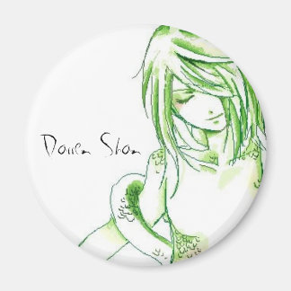 Darren Shan's Evra the snake boy Magnet
