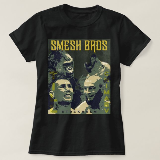 Darren Till, Khamzat Chimaev, Smesh Bros, Gifts Fo T-Shirt (Design Front)