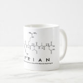 Darrian peptide name mug (Front Right)