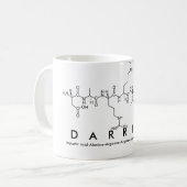 Darrick peptide name mug (Front Left)