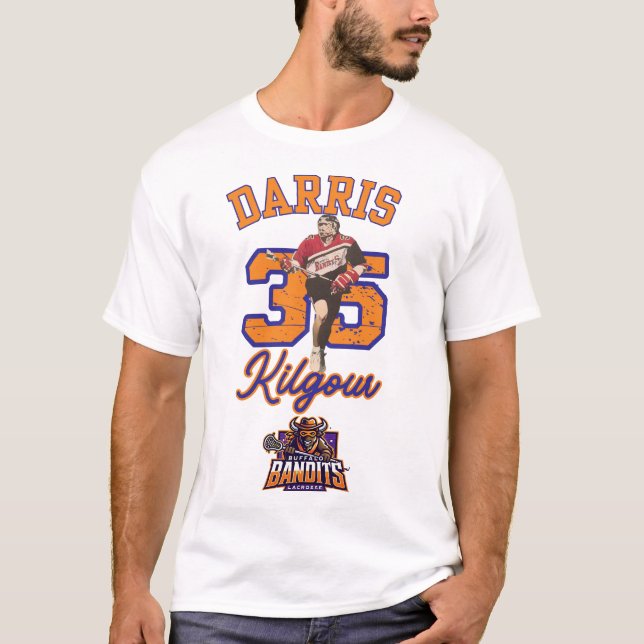 Darris Kilgour Buffalo Bandits Tribute T-Shirt (Front)