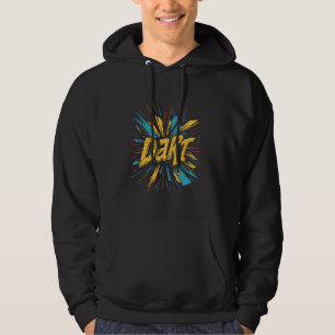 Dart an explosive Design of a precision Bullseye a Hoodie
