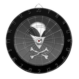 Dart Board - Area 51 Skull & Crossbones