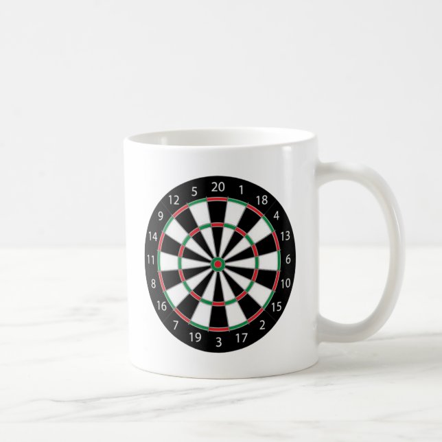 DART BOARD ~ COFFEE MUG (Right)