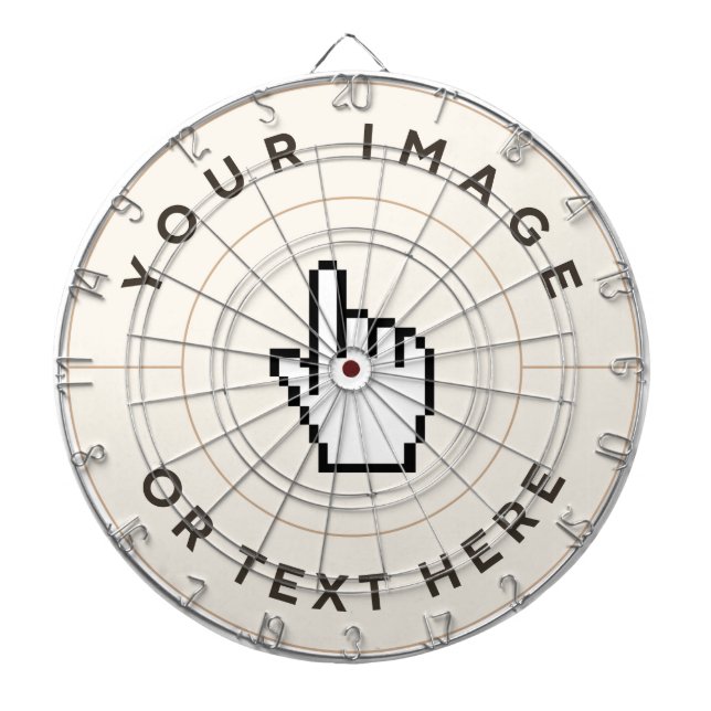 Dart Board - Custom (add image/text) (Front)