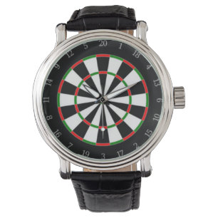 Dart Board Dial Watch