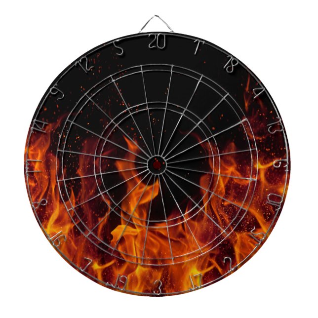 Dart Board/Flames Dartboard (Front)