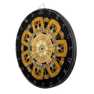 Dart Board Gold target