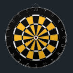Dart Board in Pittsburgh Hockey Colours<br><div class="desc">Dart Board in Pittsburgh Hockey Colours</div>