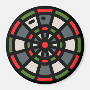 dart-board magnet